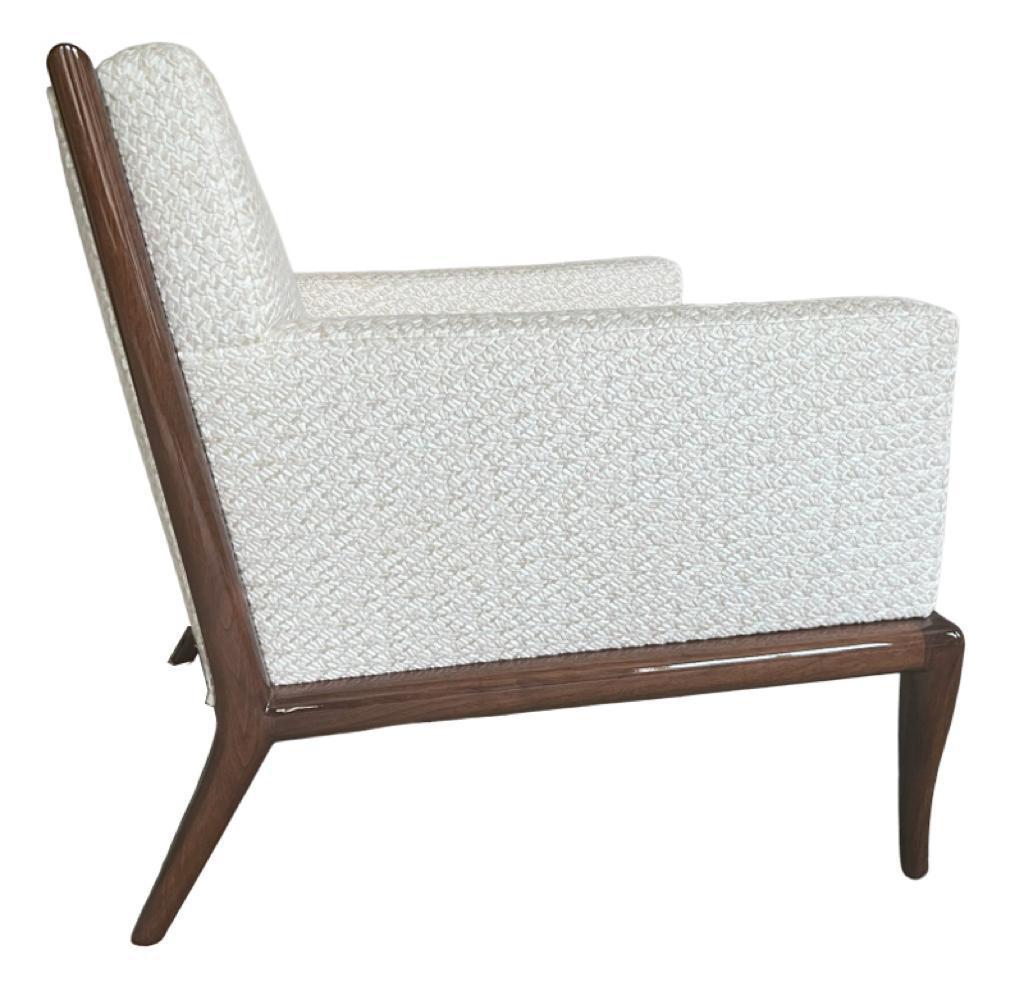 Custom Armchair in the style of  T.H. Robsjohn-Gibbings. In New Condition For Sale In New York, NY