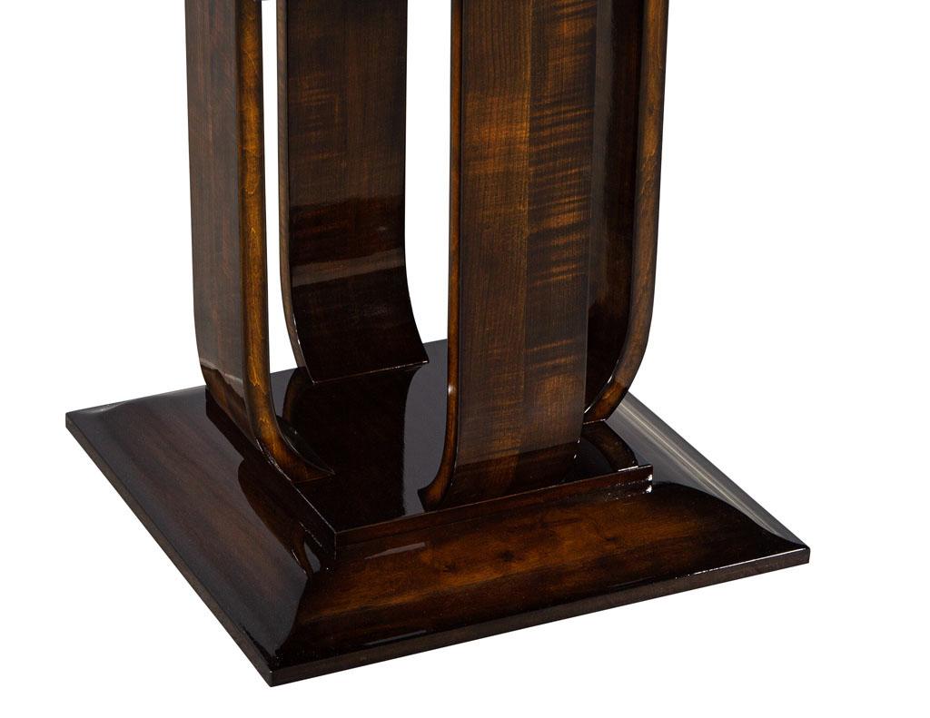 Custom Art Deco Inspired Impero Dining Table For Sale 6