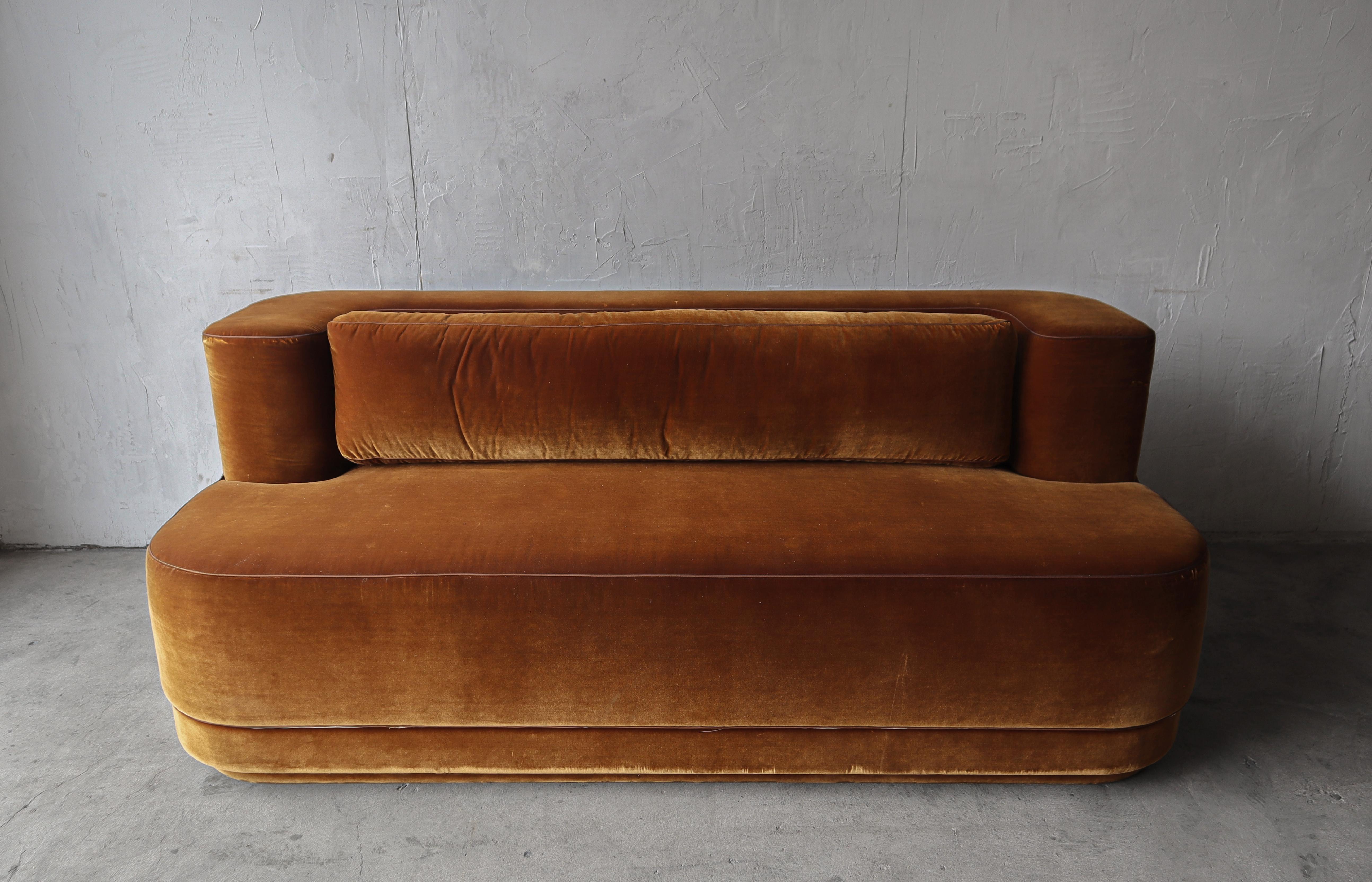 Post-Modern Custom Art Deco Style Sofa