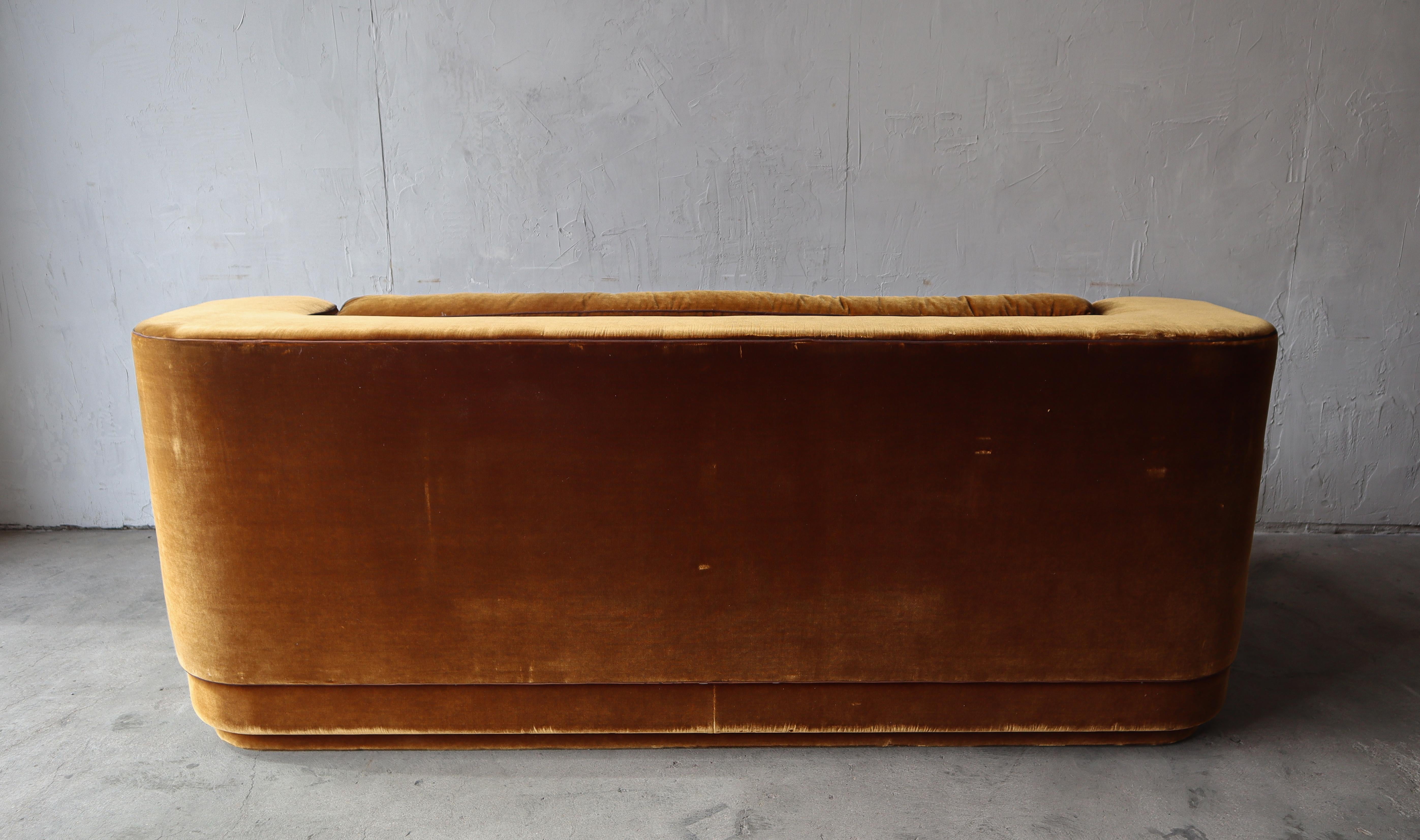 Custom Art Deco Style Sofa 1