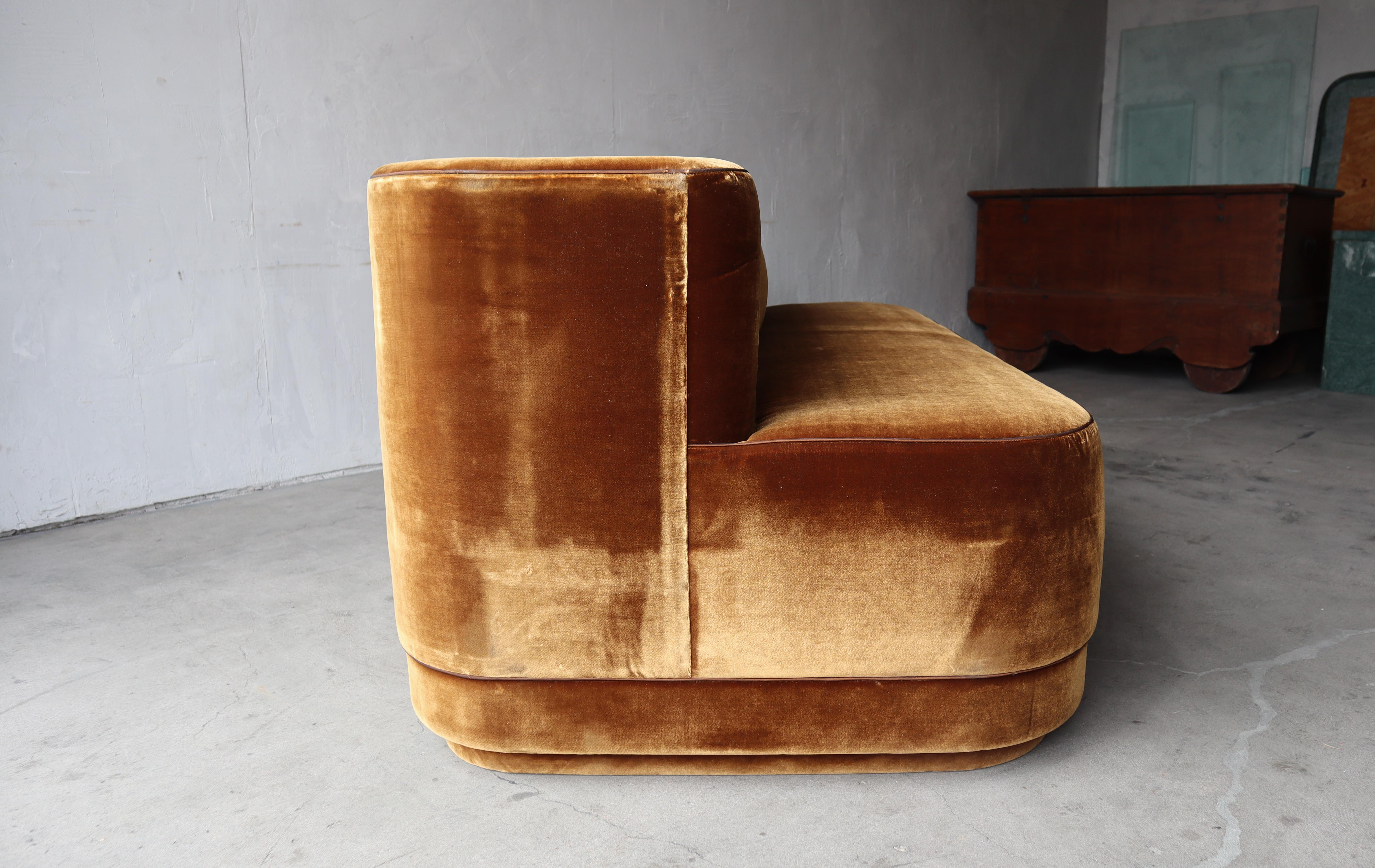 Custom Art Deco Style Sofa 2