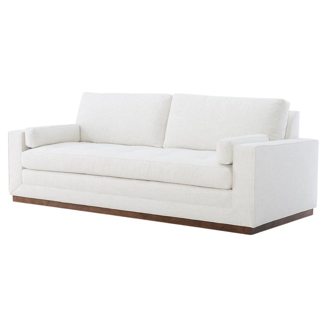 Maßgefertigtes Sofa im Art-déco-Stil im Angebot