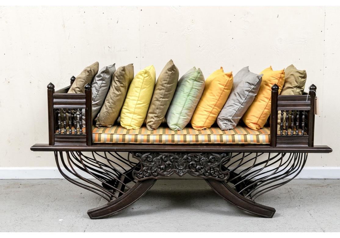 Siège éléphant asiatique Howdah personnalisé en vente 9