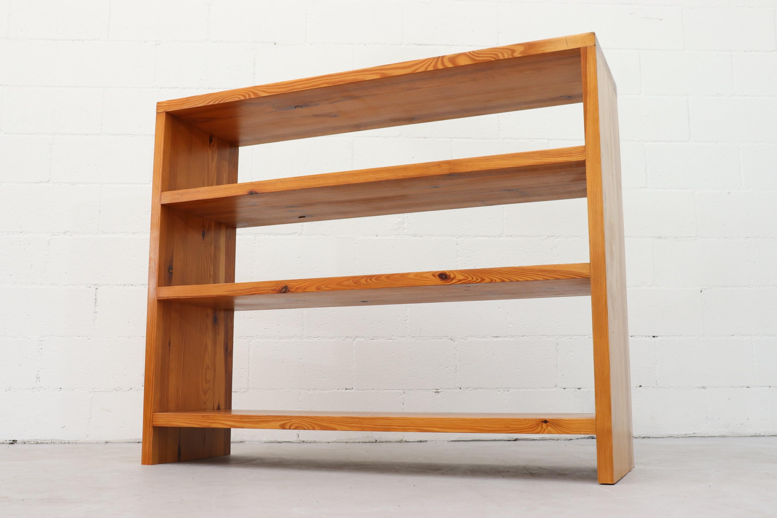 Custom Ate Van Apeldoorn Pine Bookshelf In Good Condition In Los Angeles, CA