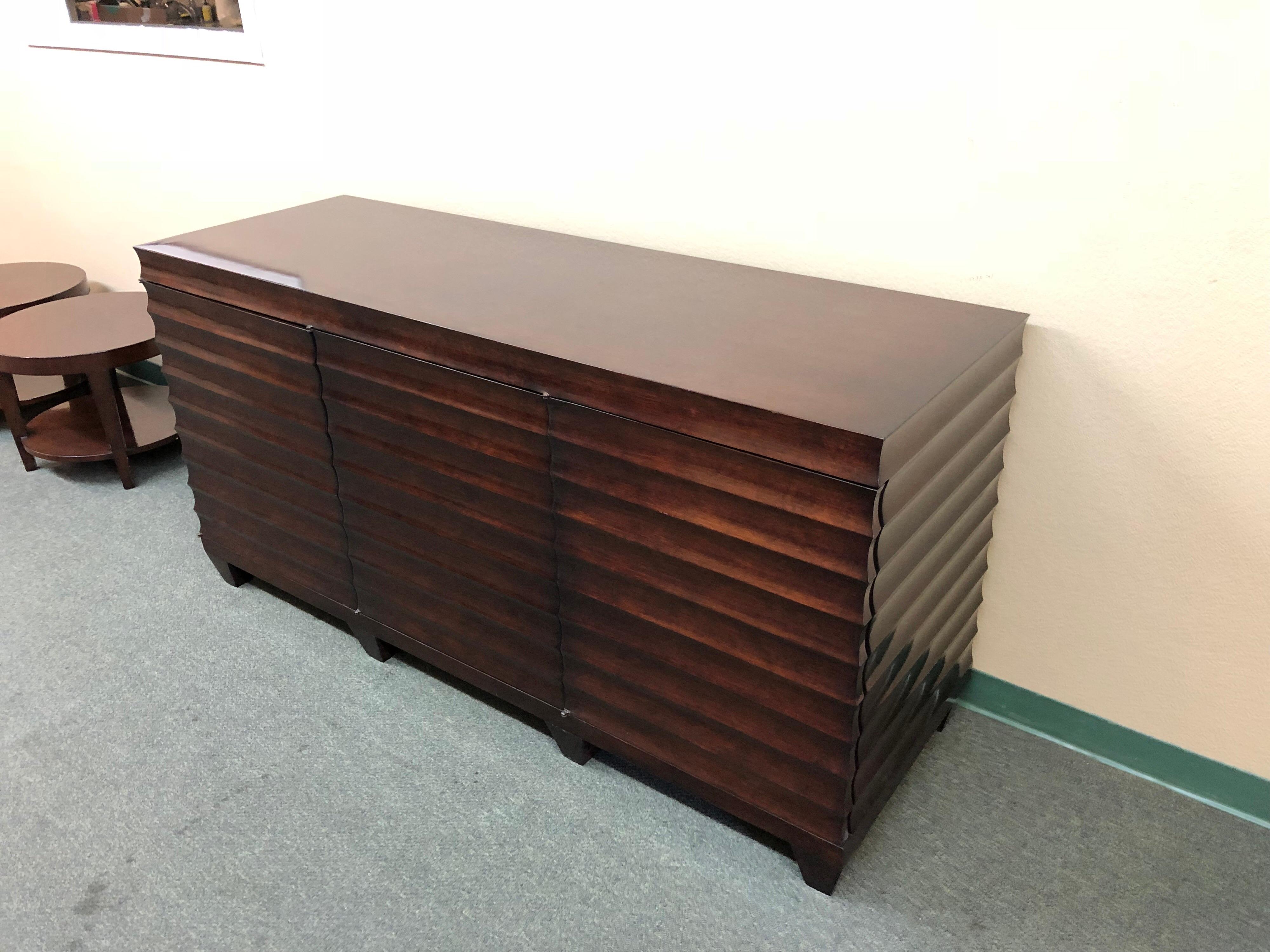 Custom Audio Cabinet by Eric Bors In Good Condition For Sale In San Francisco, CA