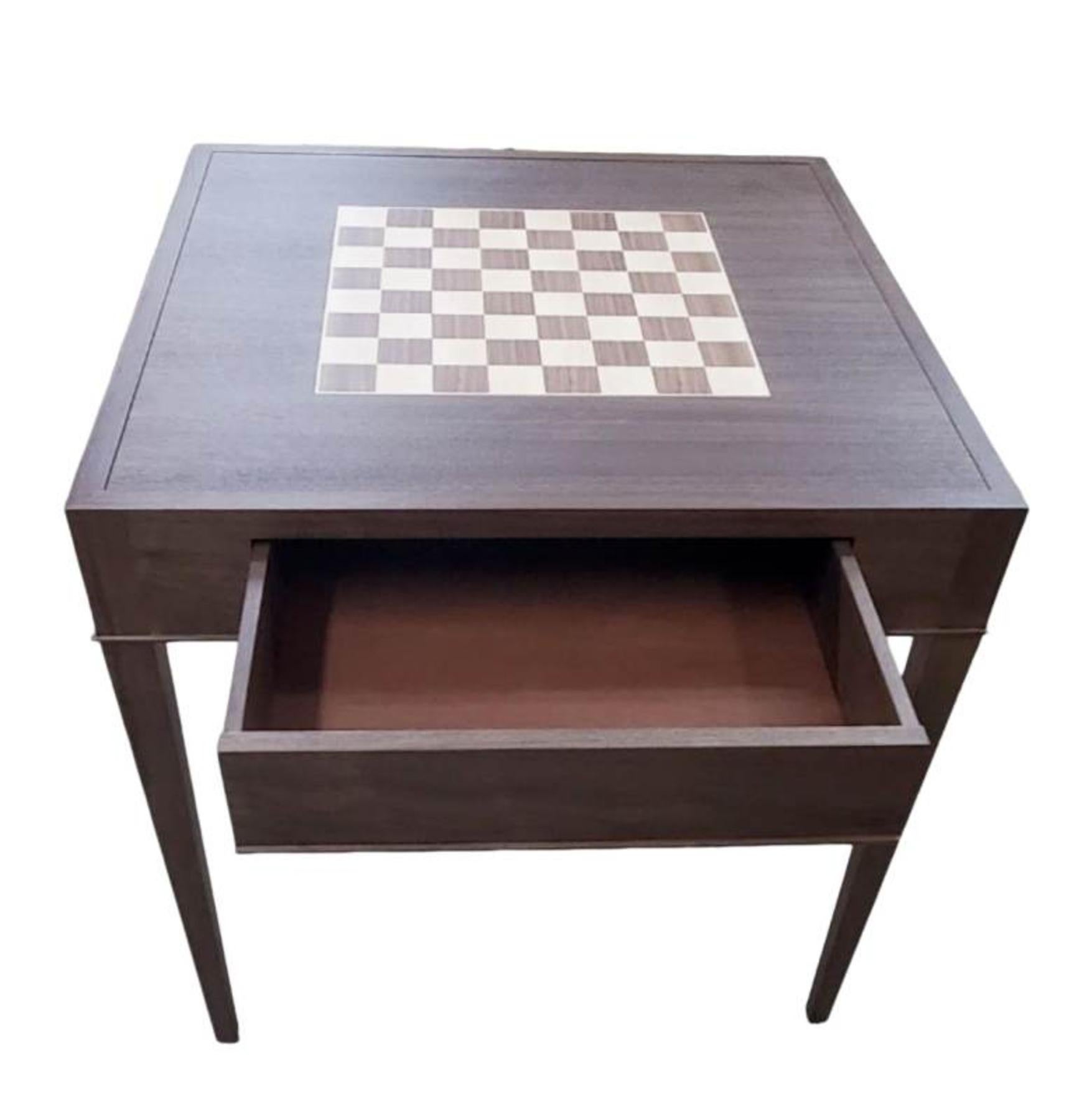 Table de jeu de backgammon personnalisée Neuf - En vente à New York, NY