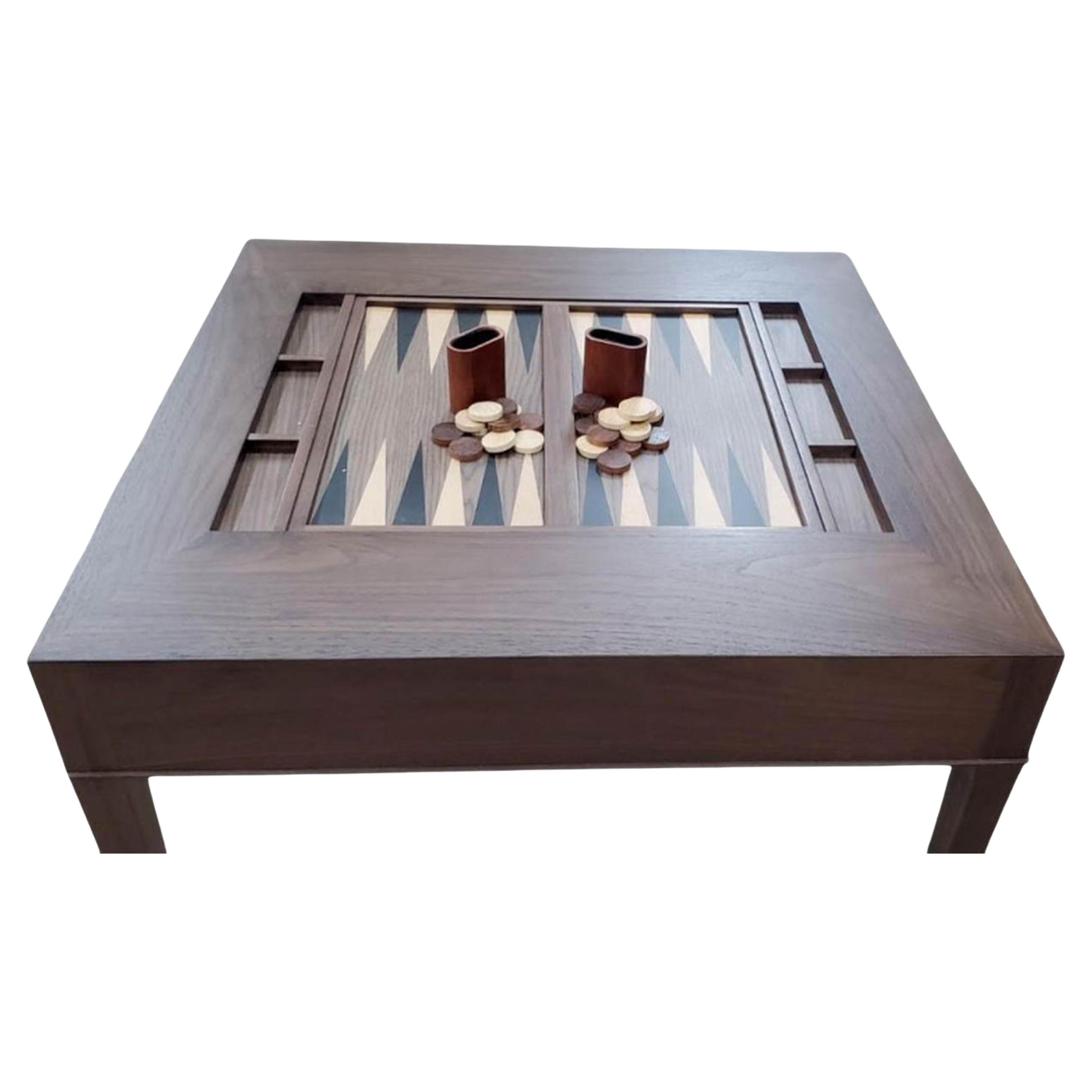 Custom Backgammon Game Table For Sale