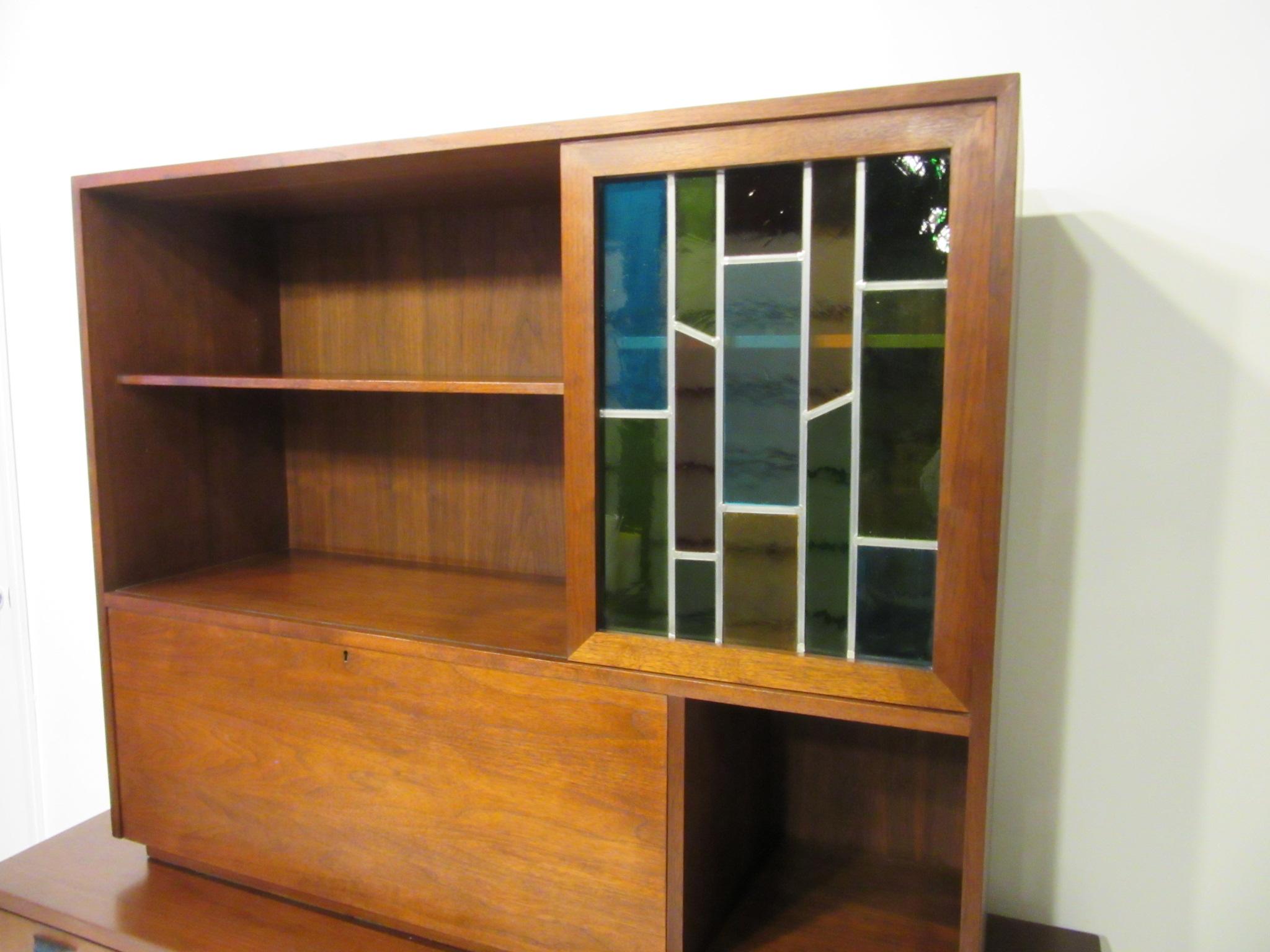 Custom Bar Cabinet / Credenza in the Style of Midcentury Jens Risom 1