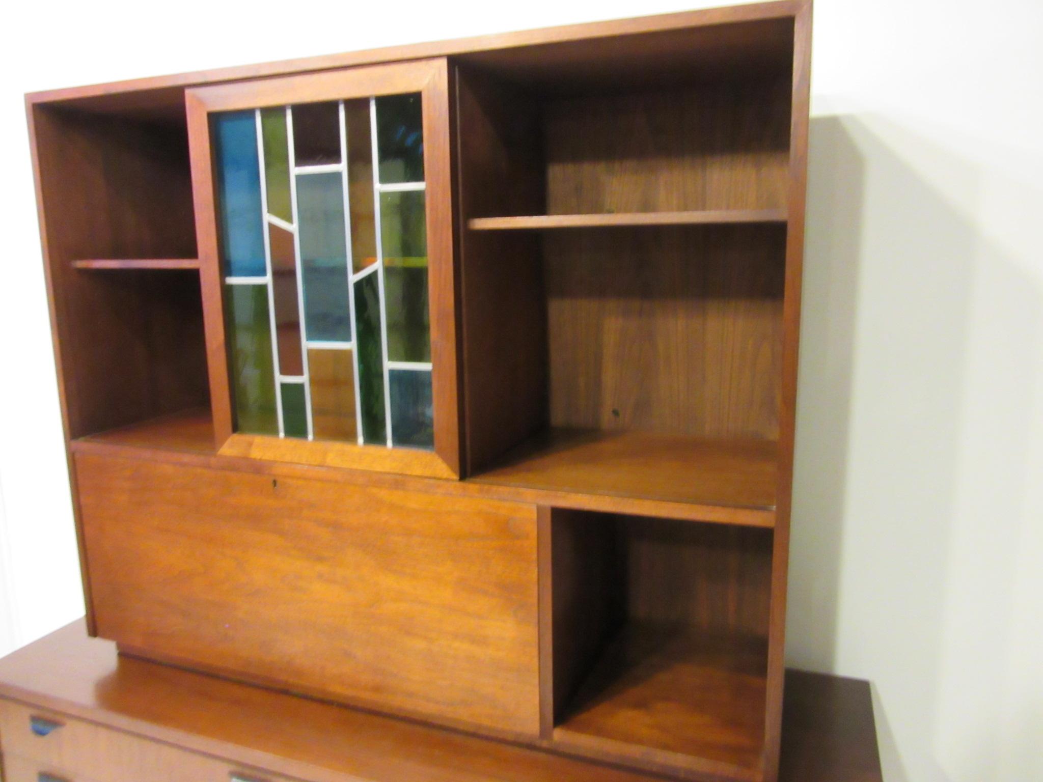 Custom Bar Cabinet / Credenza in the Style of Midcentury Jens Risom 2