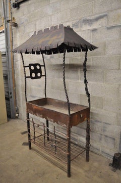 Custom Bbq Grill Pit Grill Master Twisted Metal Steel Brutalist Hood