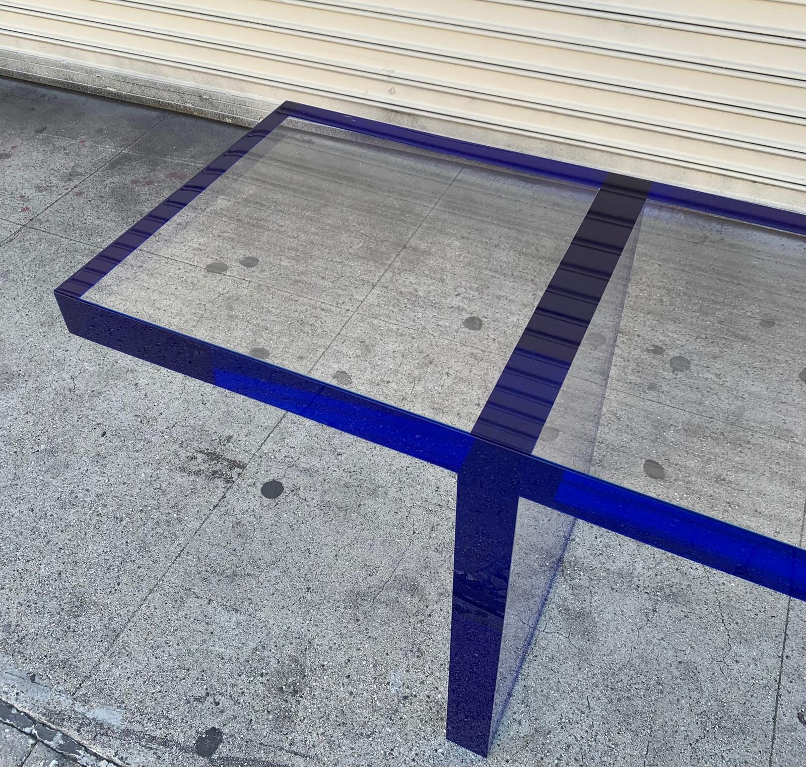 clear bench