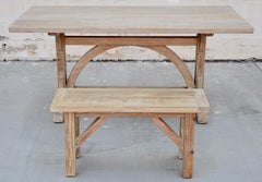 Custom Bench In Reclaimed Heartpine