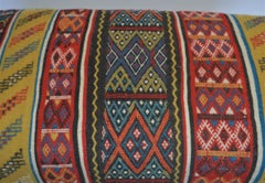 Custom Bench Upholstered with a Vintage Peruvian Rug