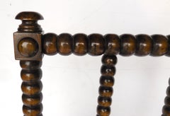 Chaise d'appoint Bobbin avec assise cannée par Dos Gallos Studio