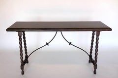 Custom Bobbin Console with Iron Stretcher by Dos Gallos Studio