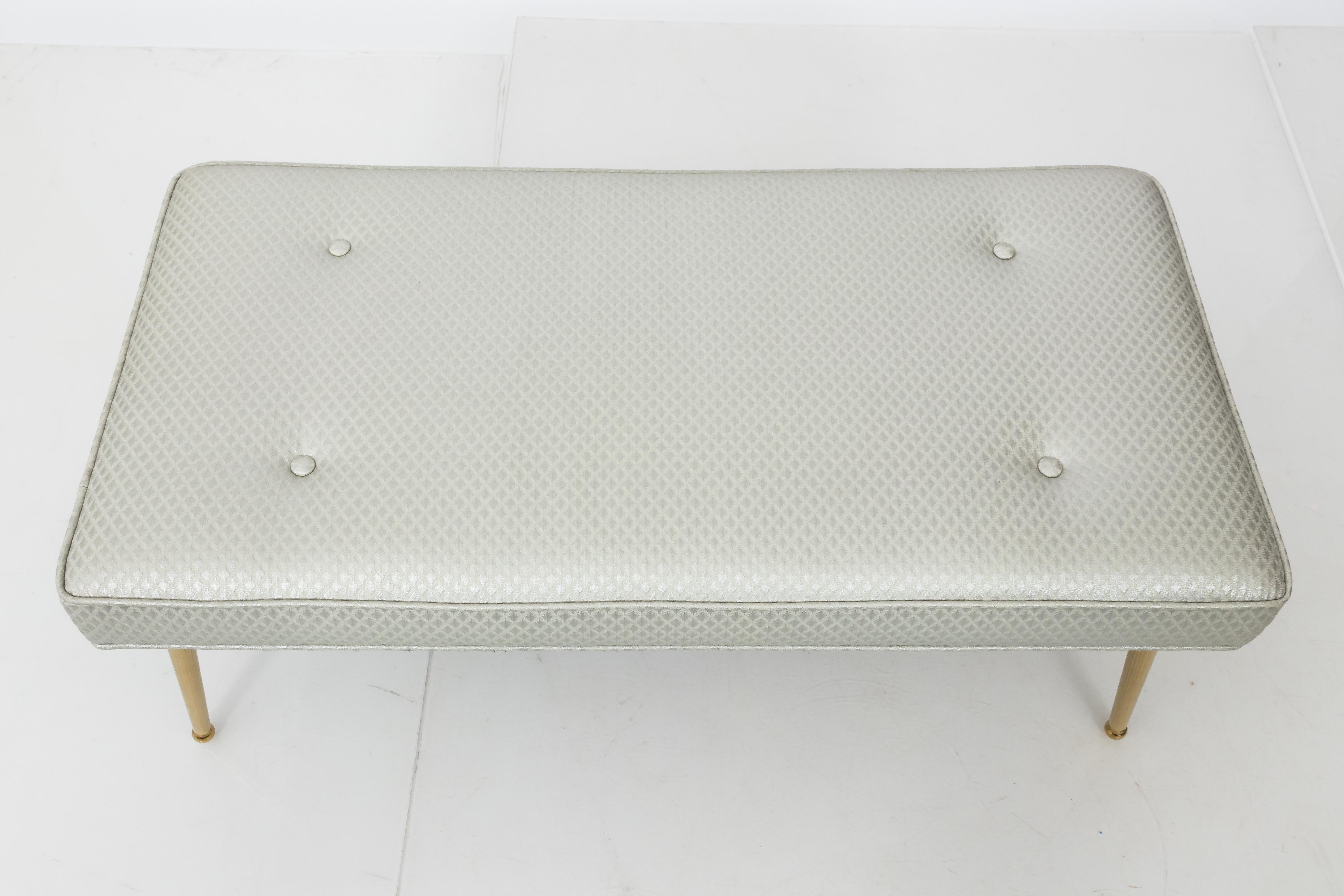 brass leg bench