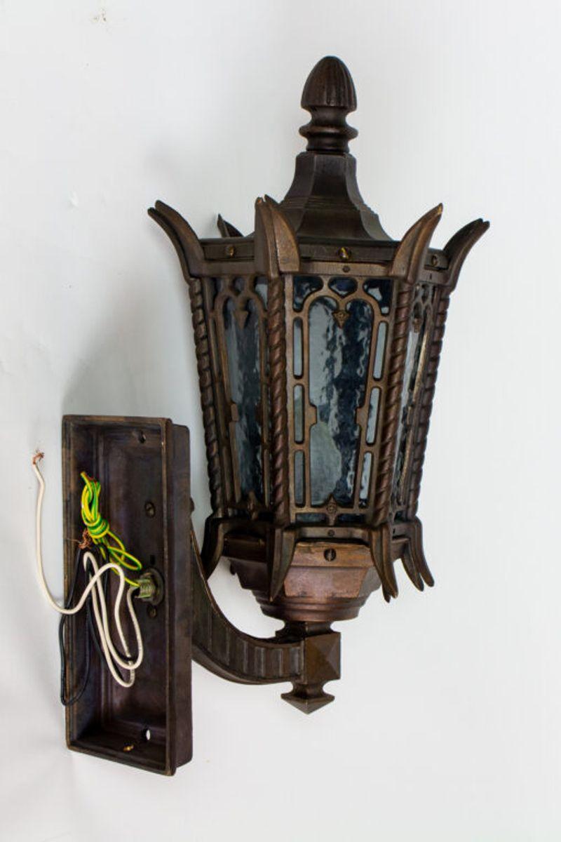 gothic outdoor wall sconce