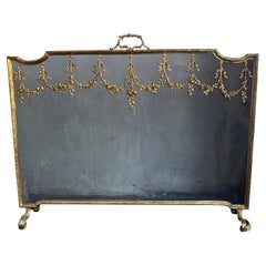 Custom Bronze Firescreen