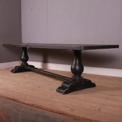 Custom Build English Painted Trestle Table