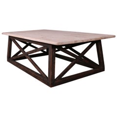 Custom Build Gemalt Couchtisch