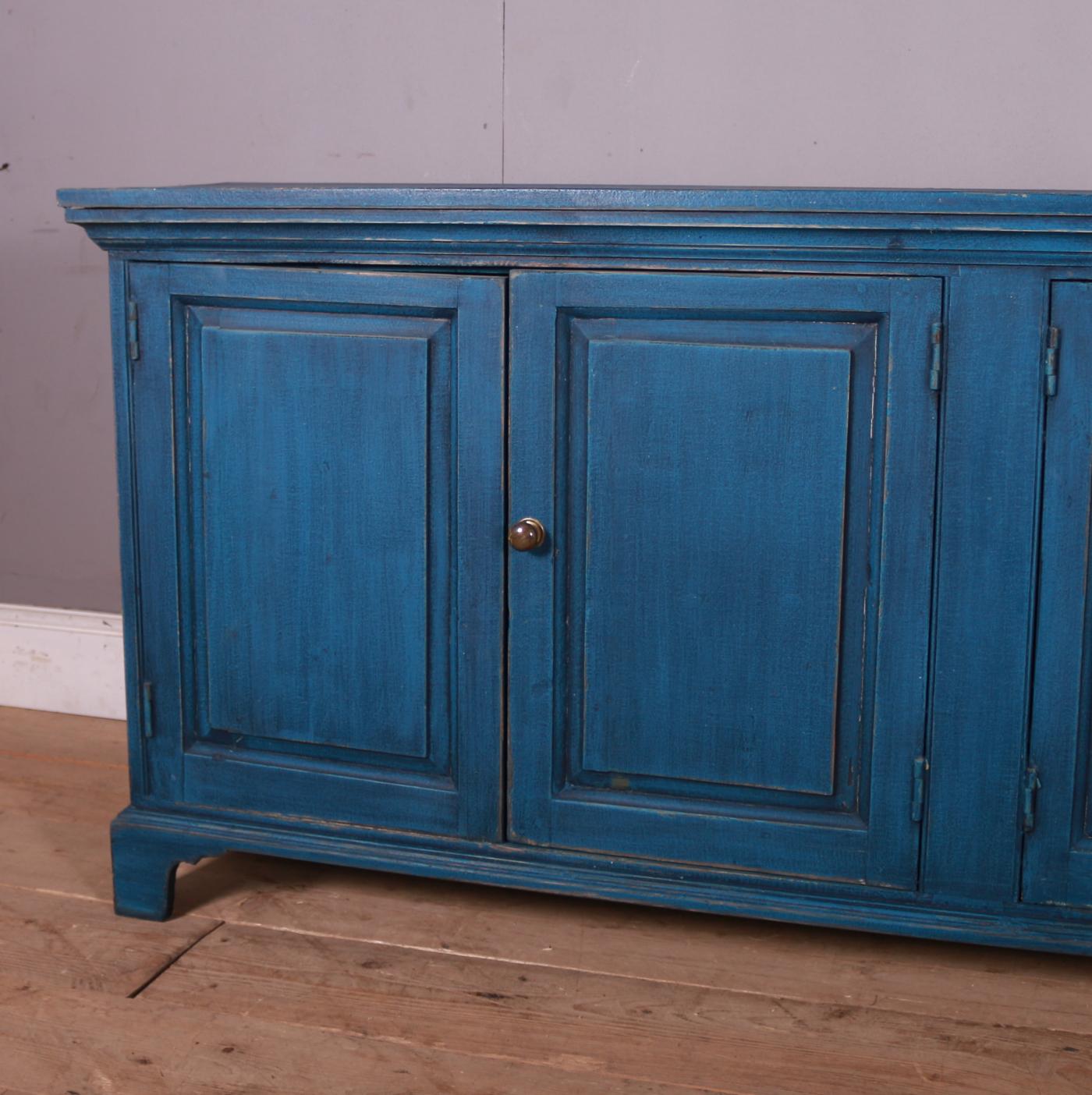 Custom build 4 door painted pine dresser base / buffet.

Can be made to your specification.

Reference: 7335

Dimensions
79 inches (201 cms) Wide
16 inches (41 cms) Deep
33.5 inches (85 cms) High.