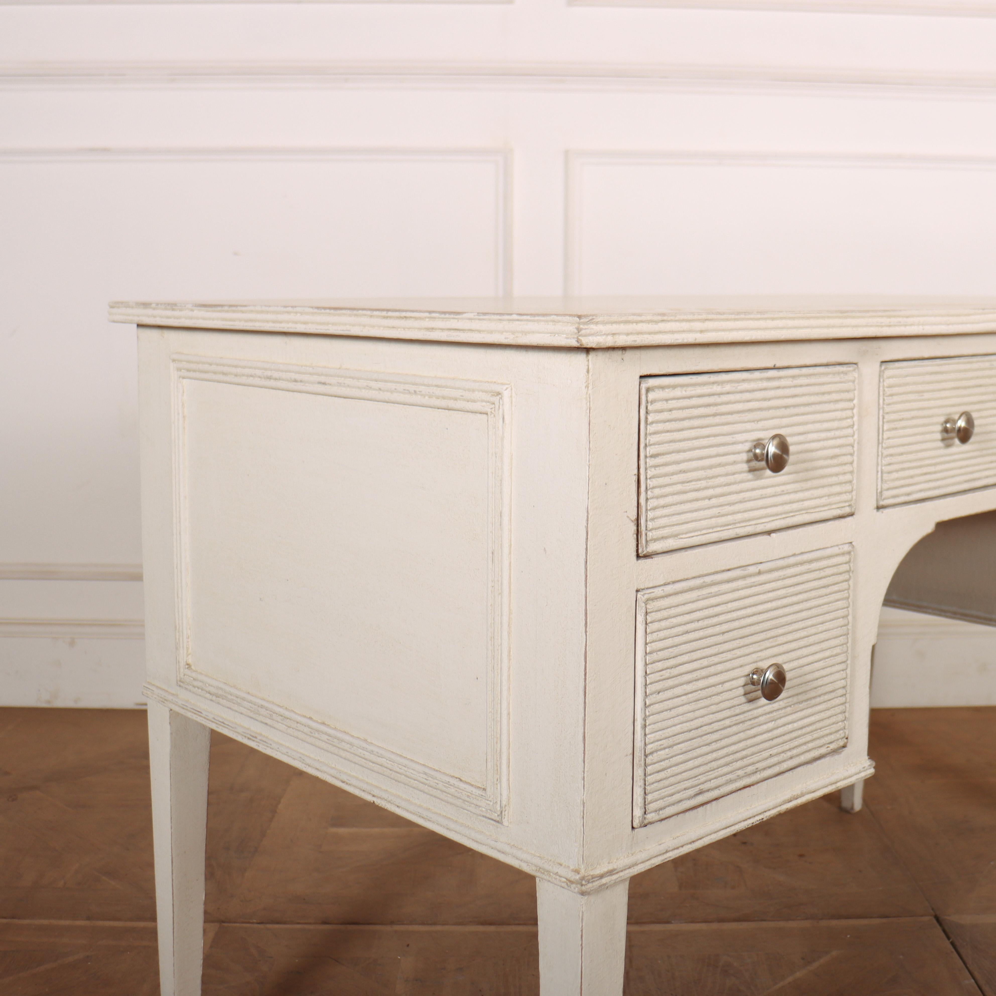 Custom Build Swedish Style Dressing Table In New Condition For Sale In Leamington Spa, Warwickshire