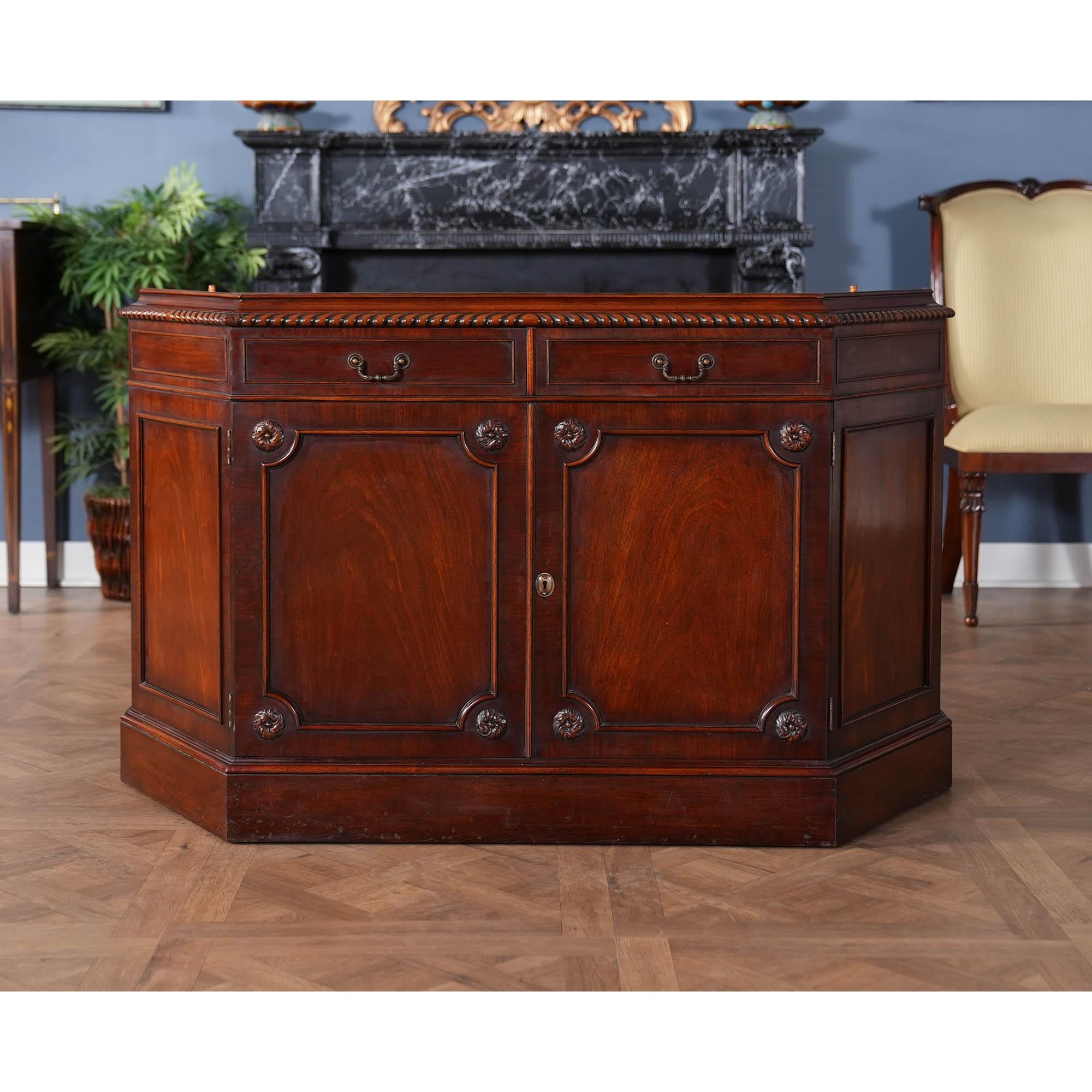 From Niagara Furniture a Custom Built Display Cabinet, in ready to use in your home condition.

Simple yet sophisticated this beautiful Custom Built Display Cabinet has everything going for it. The two piece construction makes for easier moving and