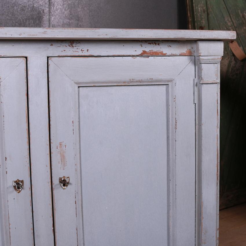 Custom built Empire style enfilade sideboard. This can be built to your preferred size and color.

Dimensions:
87 inches (221 cms) wide
17 inches (43 cms) deep
36 inches (91 cms) high.
  
  