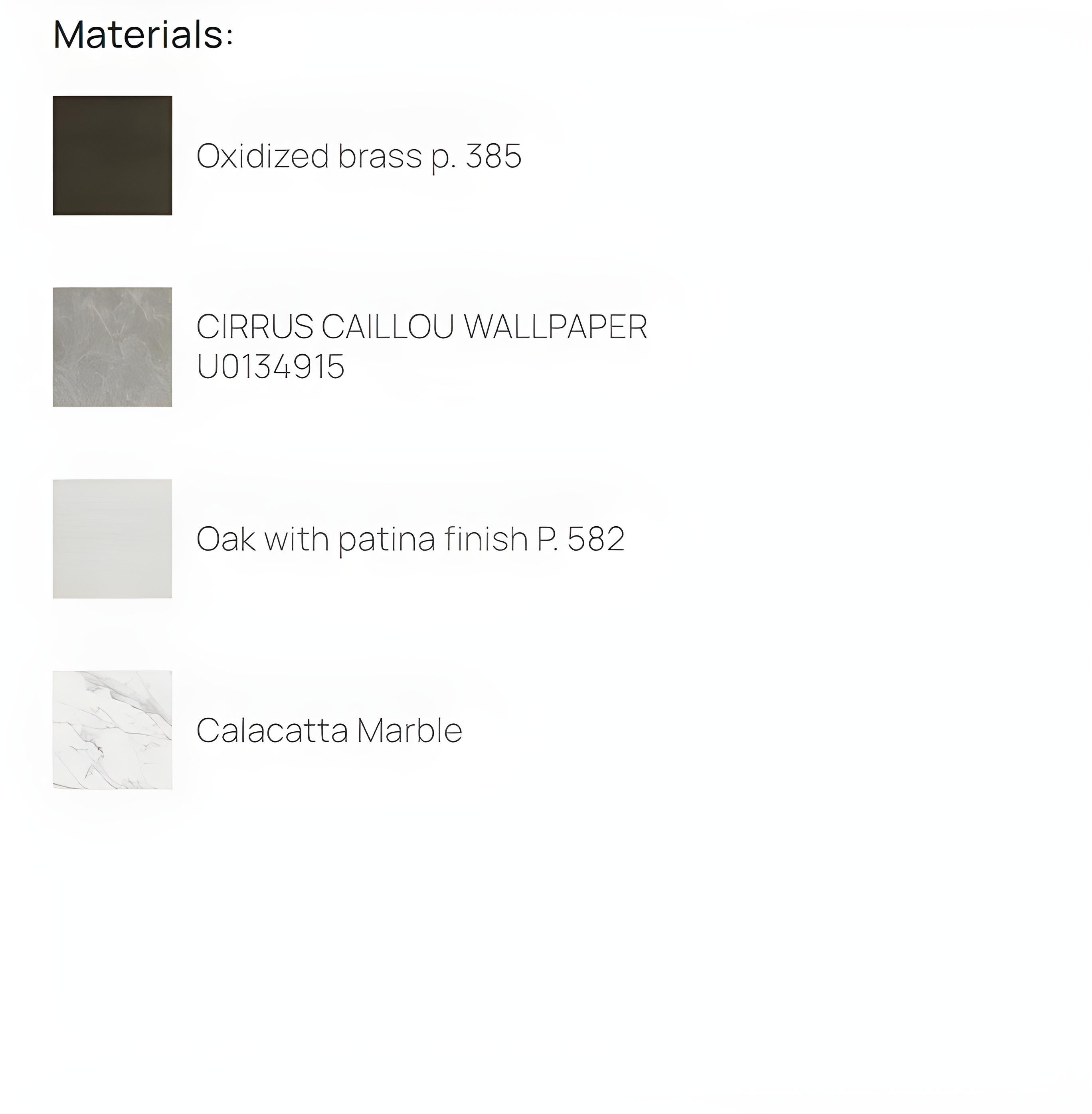 Mobile personalizzato in Oak Oak e ante in Fabrice, piano in Marmo Calacatta in vendita 1