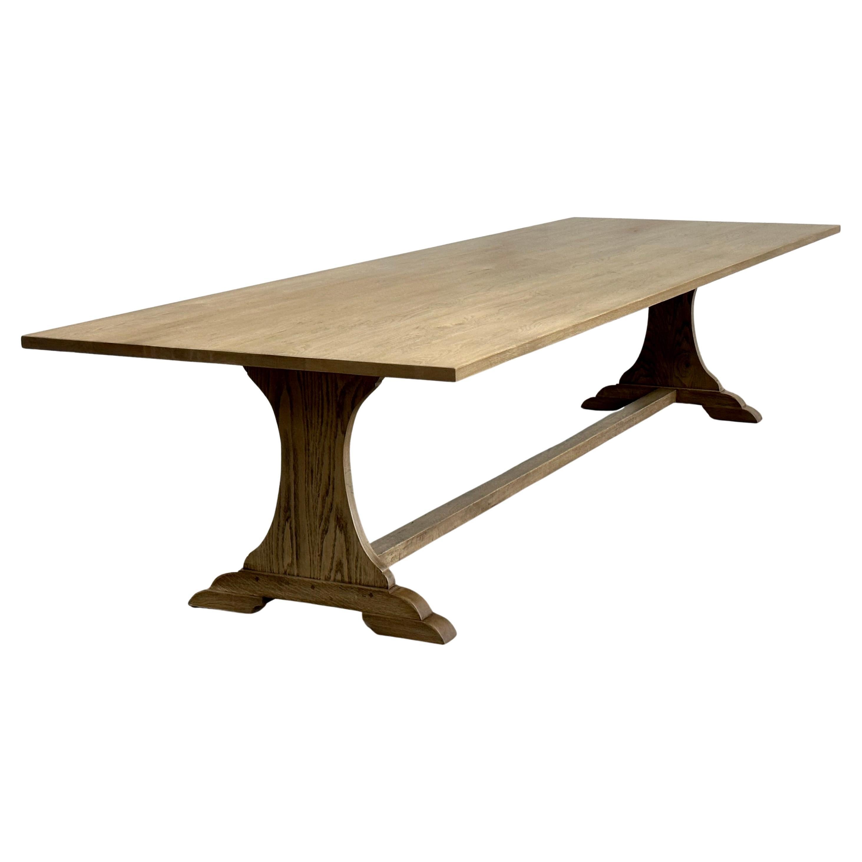 Custom Carina Dining Table made from Flat Sawn Oak