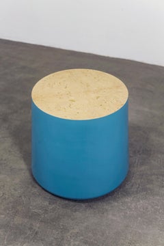 Custom Carved Occasional Table in Solid Wood from Costantini, Ysgawyn