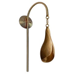 Custom Cast Bronze Wall Hanging Pendant  Brasa, Flor de Bronce Collection