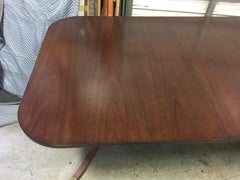 Custom Cathedral Mahogany Georgian Style Dining Table by Leighton Hall
