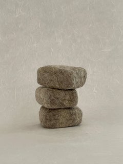 Custom Cedarwood Sage CCS Felted Alpaca Wool Soap