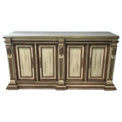Custom Century Furniture Italian Painted Credenza