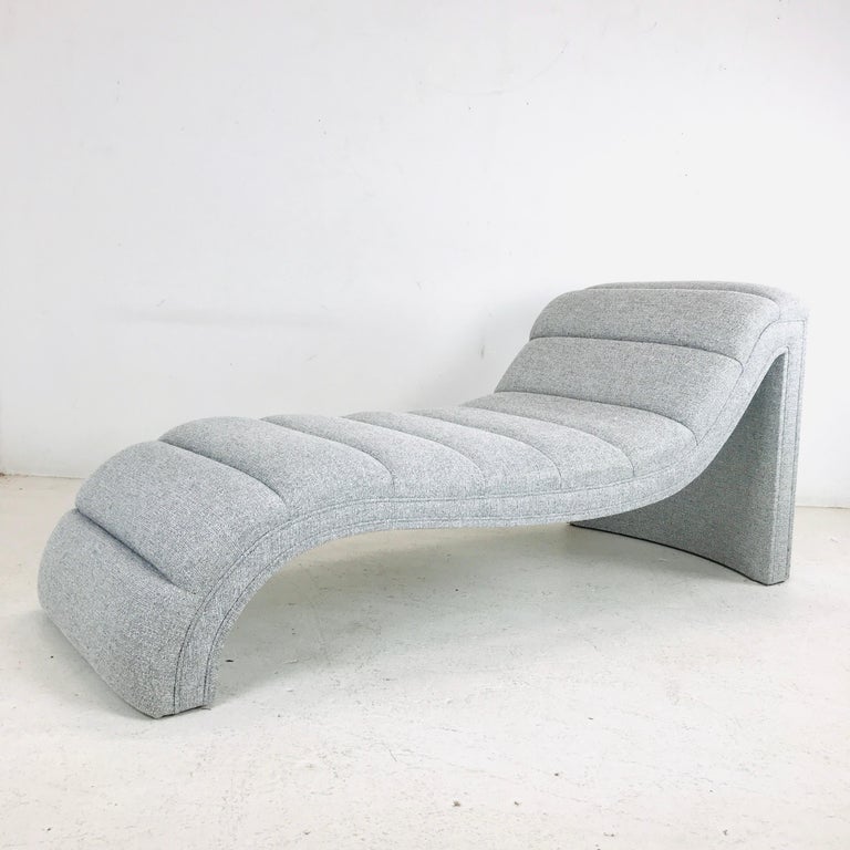 Custom Chaise Lounge at 1stDibs