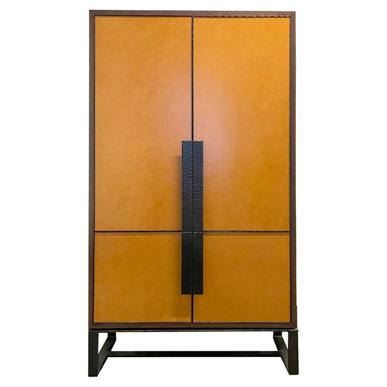 Custom Chelsea Leather Bar by Ercole Home For Sale at 1stDibs custom bar
