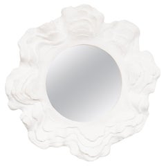 Miroir circulaire en plâtre sur mesure