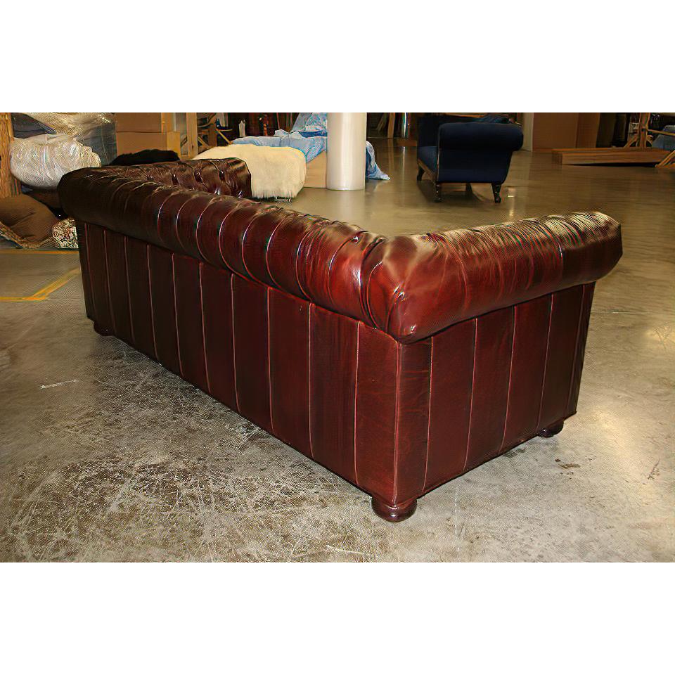 Custom Classic Chesterfield Sofa For Sale 1