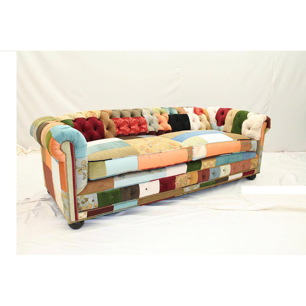 Contemporary Custom Classic Chesterfield Sofa For Sale
