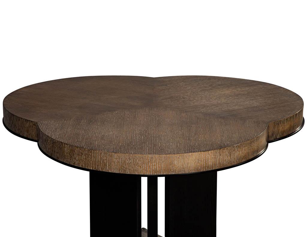 Contemporary Custom Clover Modern Occasional Table