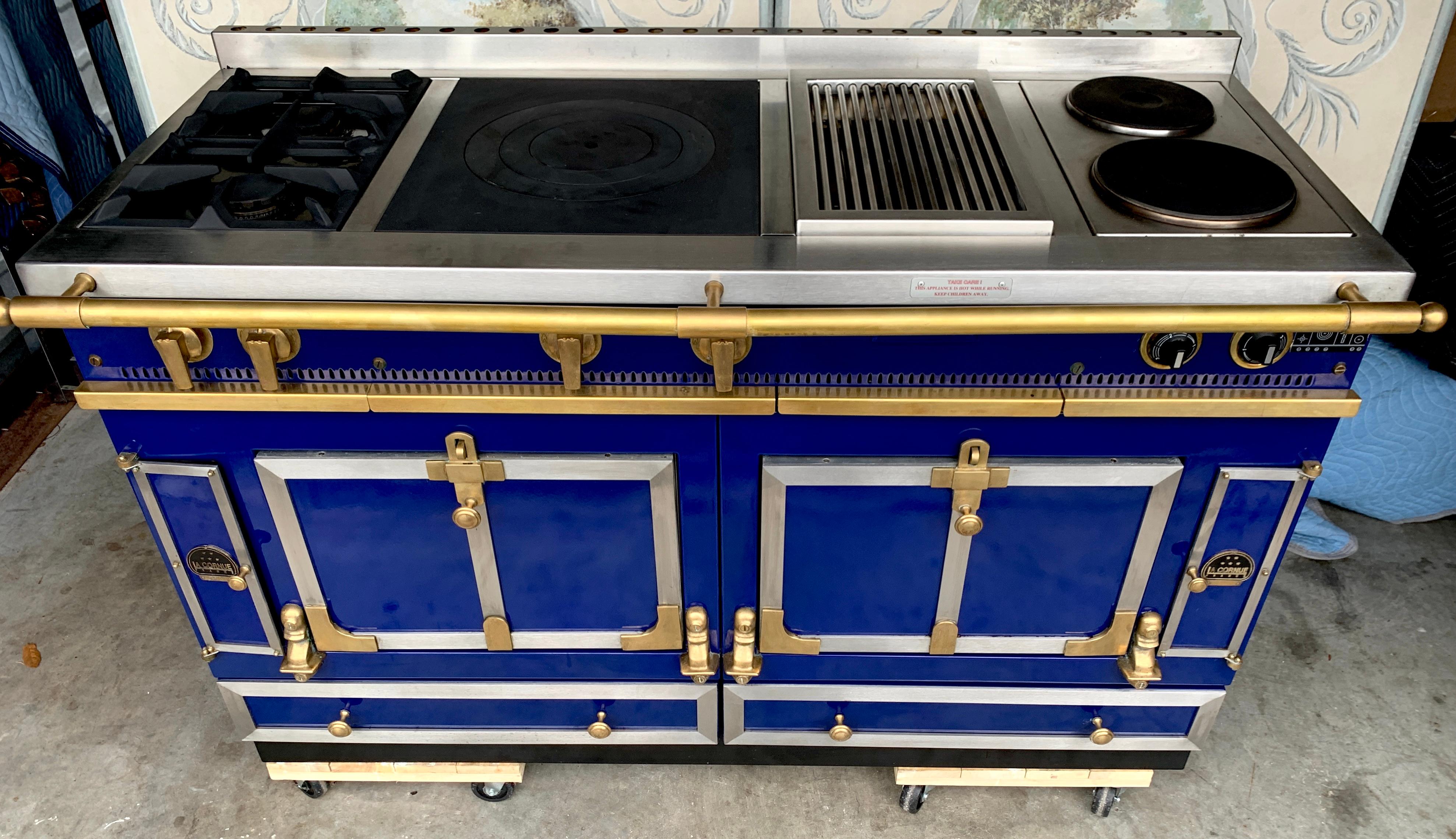 cobalt blue stove