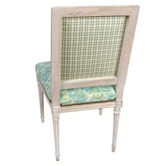 Custom Cockleshells Upholstered Jansen Style Chair With Nailhead Trim