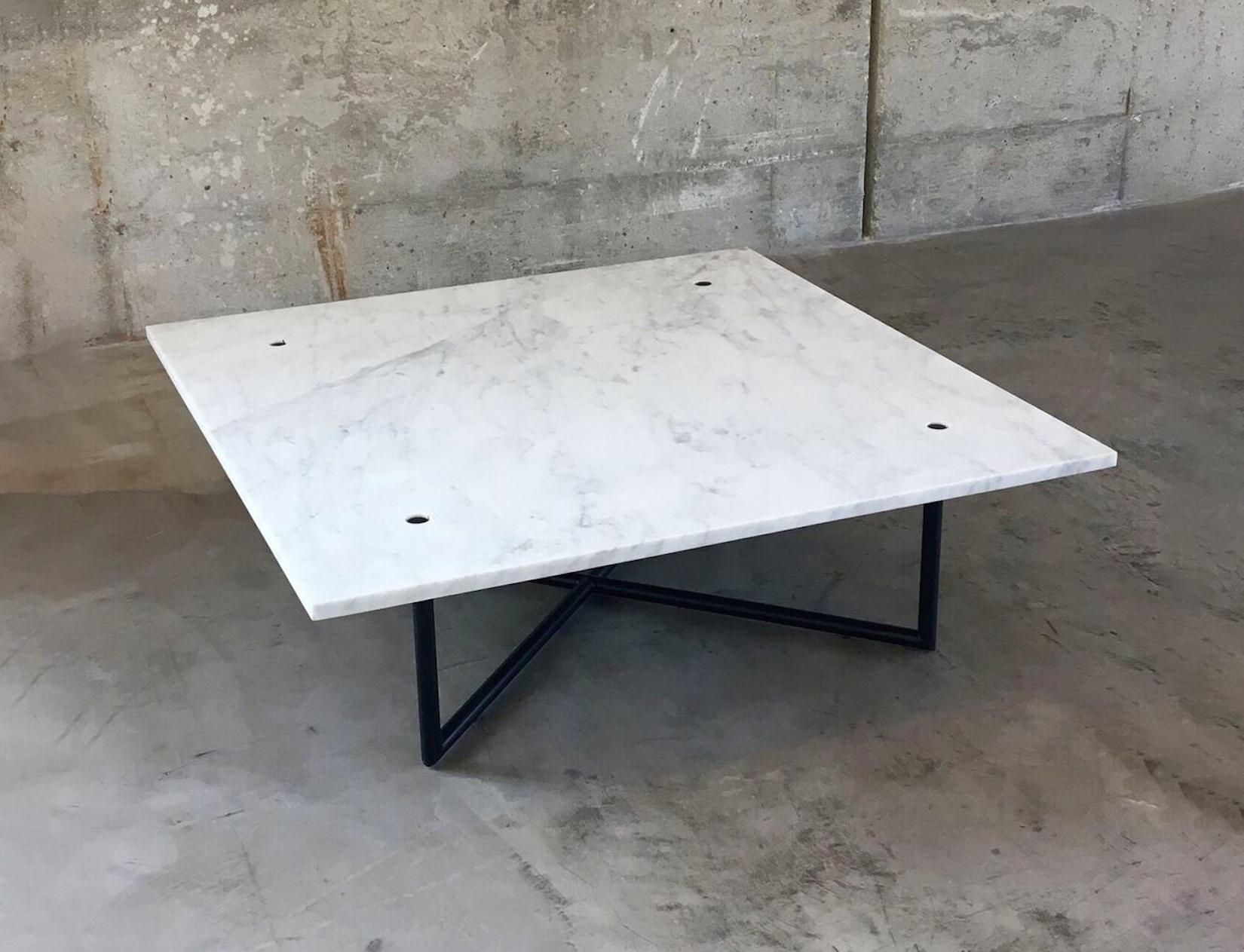Pair of Ten10 1.2.3 Series coffee tables. Custom sizes 5' long x 2' 5