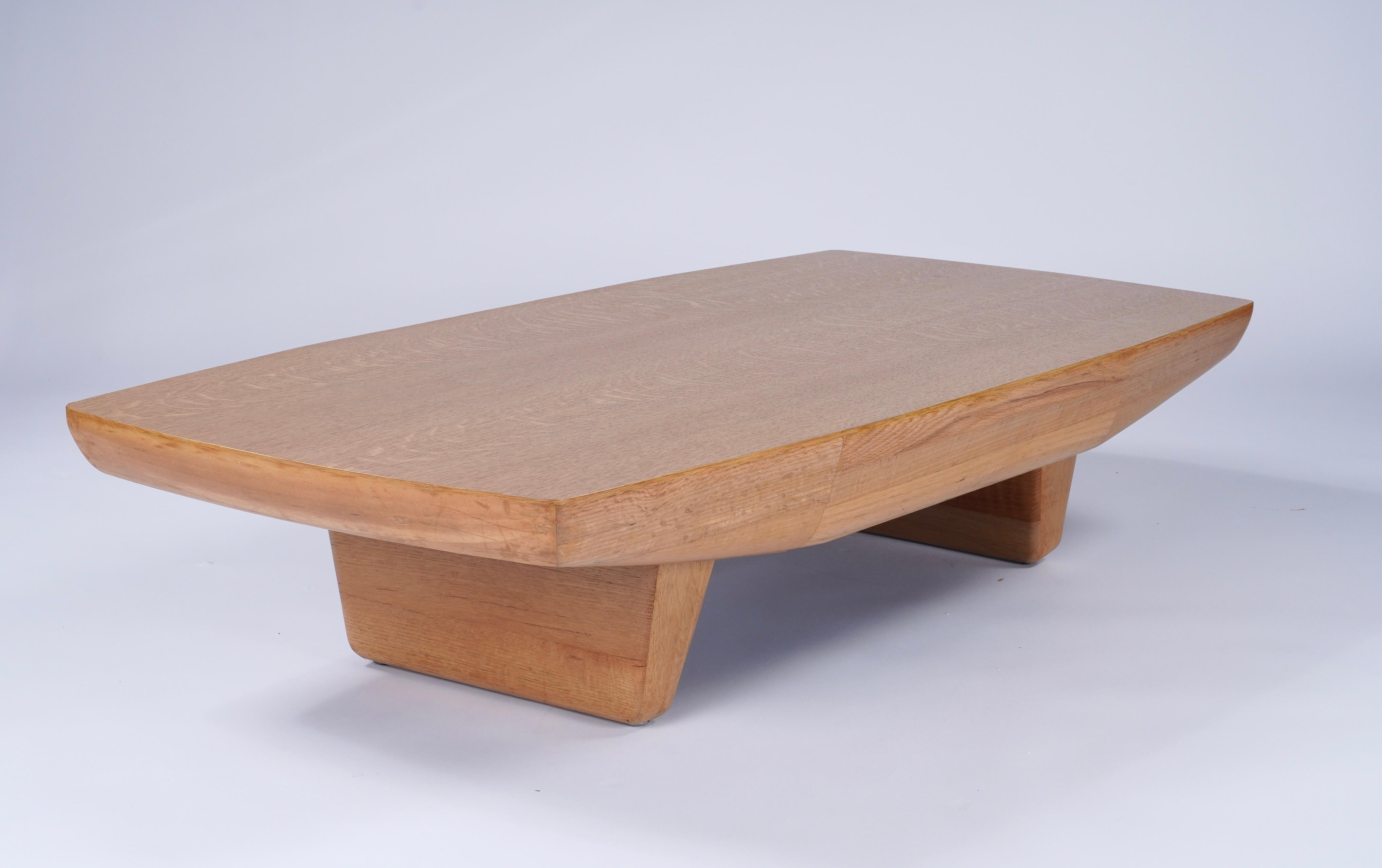 Chêne Table basse sur mesure CIRCA 1950 The Modernity en vente