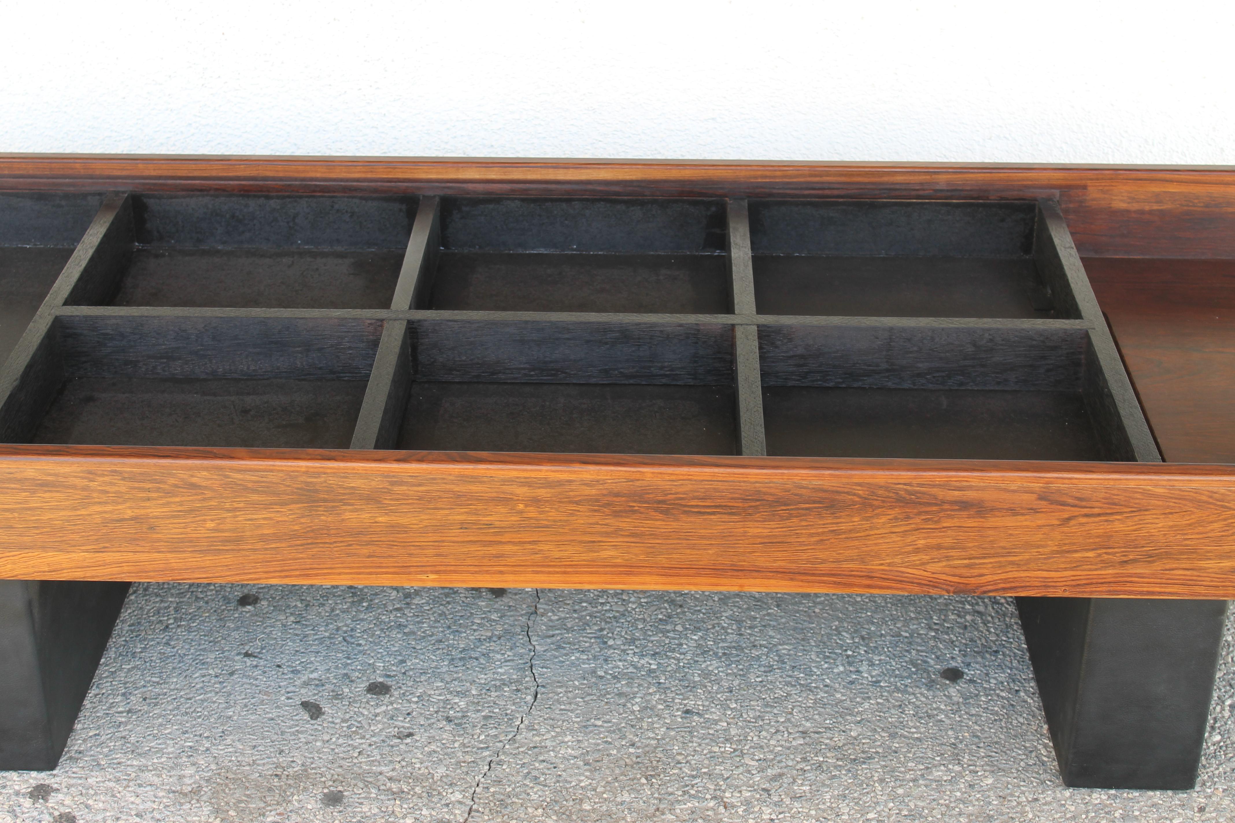 Late 20th Century Custom Coffee Table For Sale