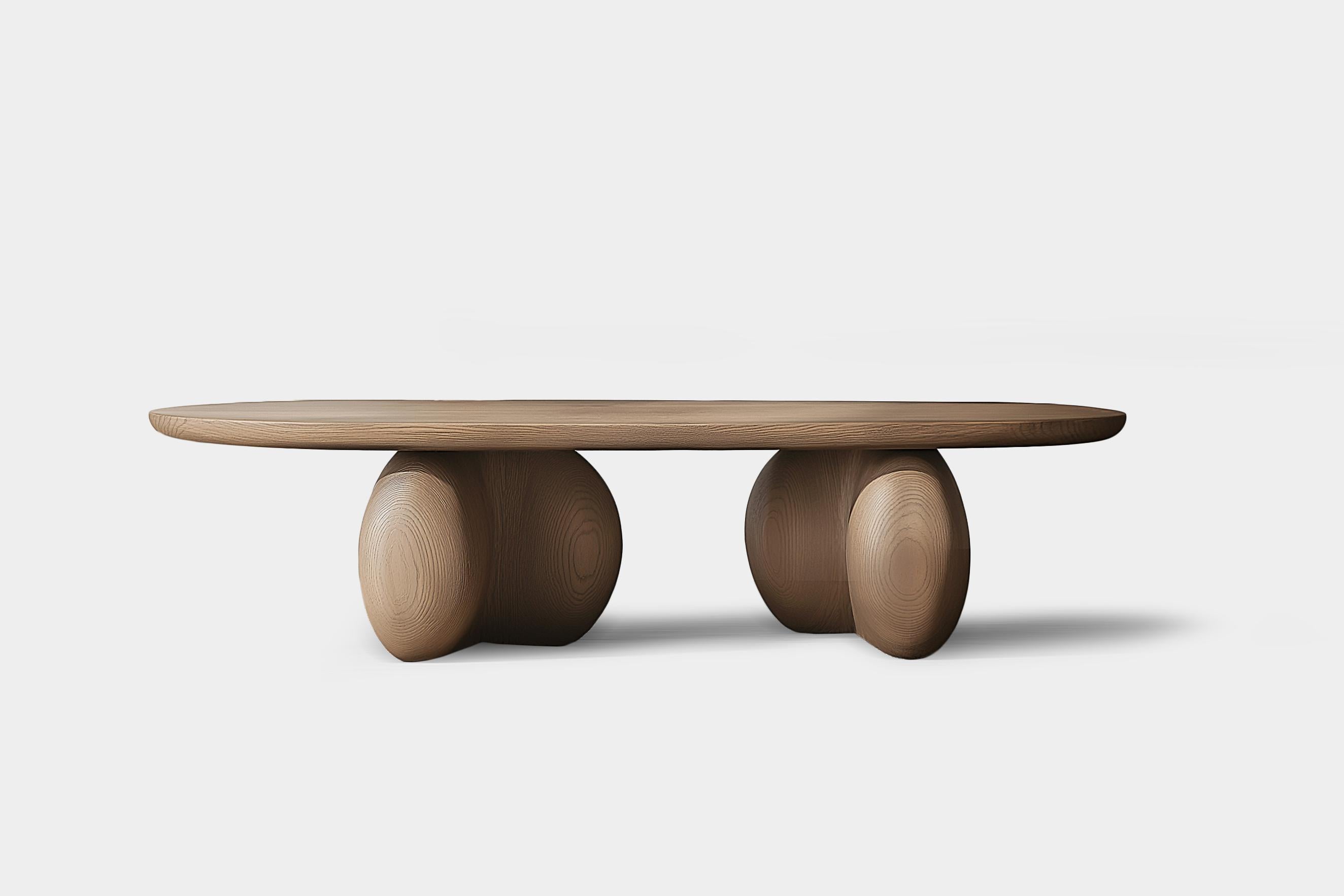 Hardwood Custom Coffee Table Serie 64 – Sereno by Joel Escalona for Minimalist Spaces For Sale