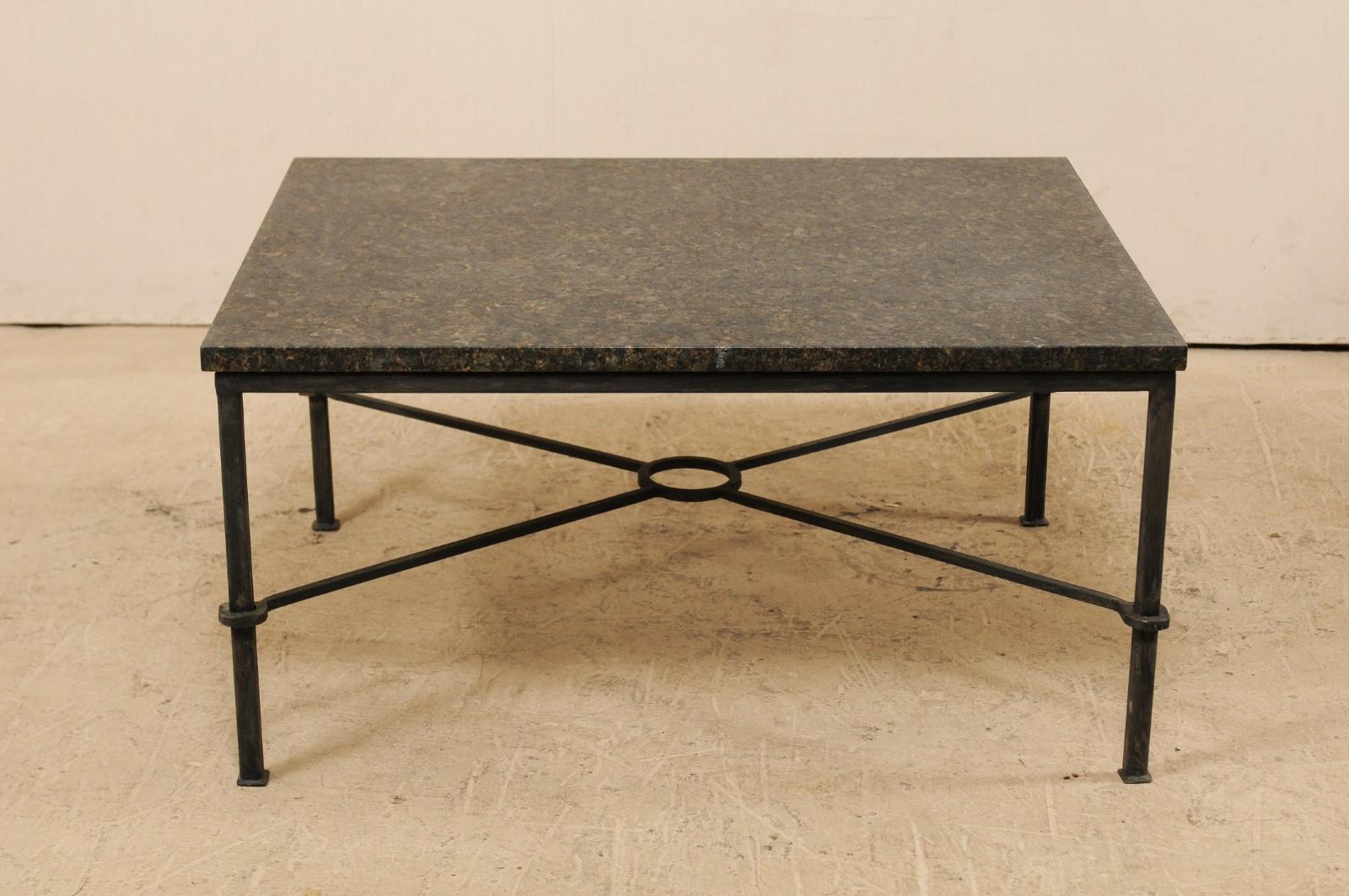 custom granite coffee table