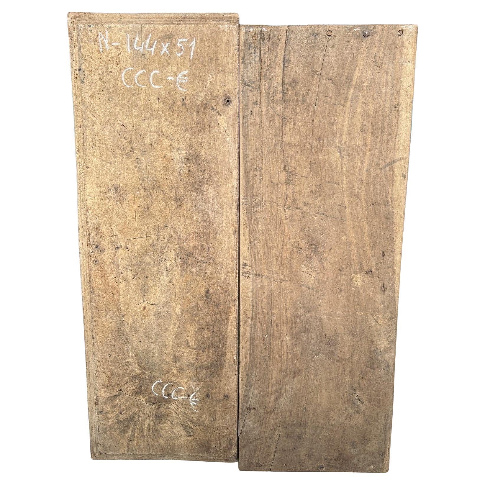 Table basse sur mesure 18ème siècle Plateau en noyer Base en fer 140 x 90 x 40 en vente