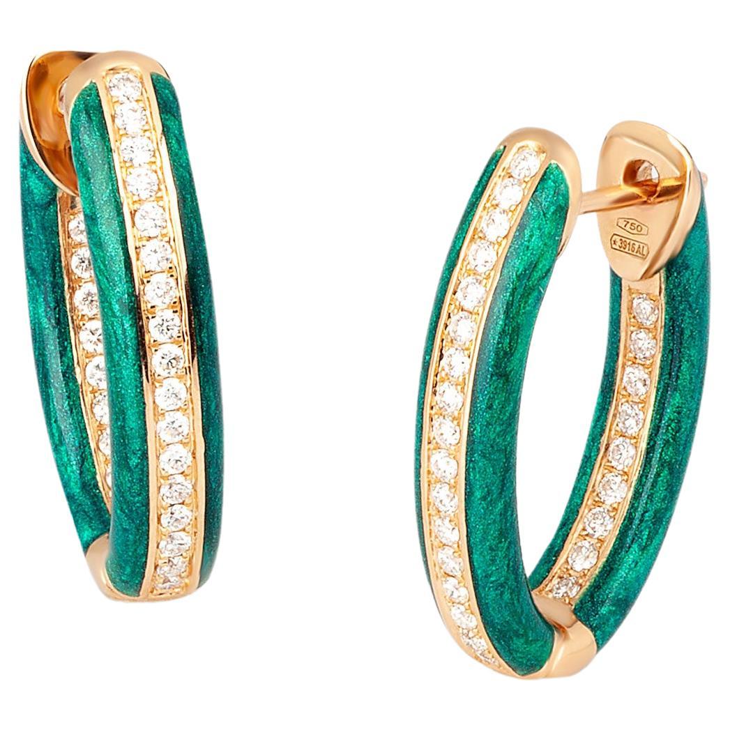 Custom enamel earrings hotsell